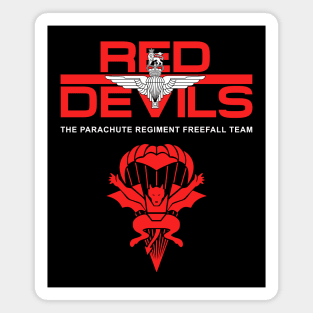 Mod.4 Red Devils Parachute Team Magnet